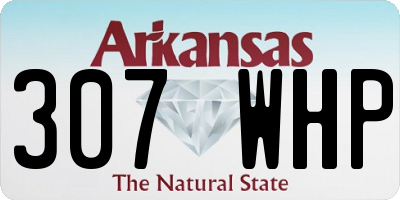 AR license plate 307WHP
