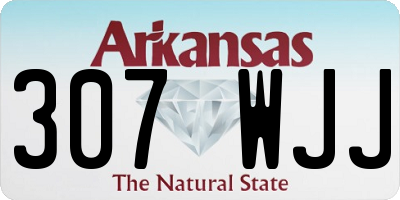 AR license plate 307WJJ