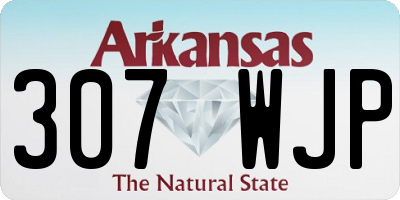 AR license plate 307WJP
