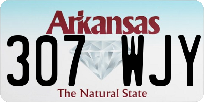 AR license plate 307WJY