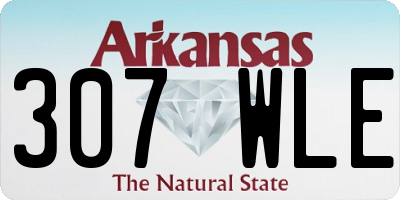 AR license plate 307WLE
