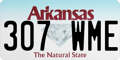 AR license plate 307WME