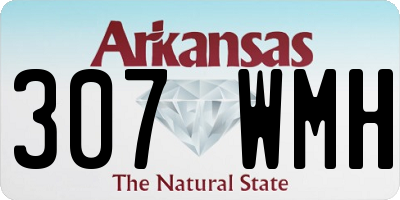 AR license plate 307WMH