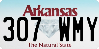 AR license plate 307WMY