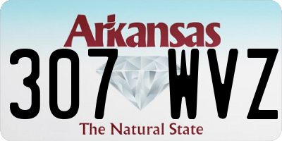 AR license plate 307WVZ