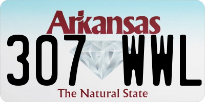 AR license plate 307WWL