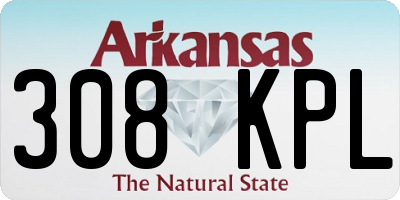 AR license plate 308KPL