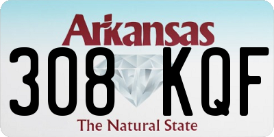 AR license plate 308KQF