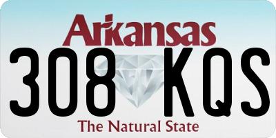 AR license plate 308KQS