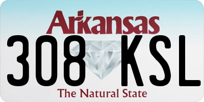 AR license plate 308KSL