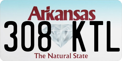 AR license plate 308KTL