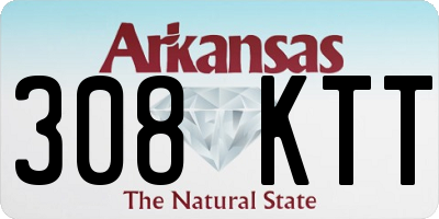 AR license plate 308KTT