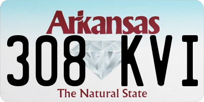 AR license plate 308KVI