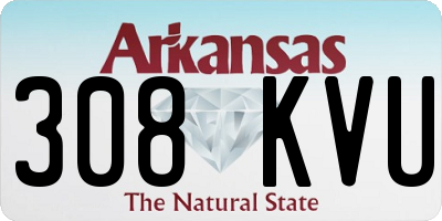 AR license plate 308KVU