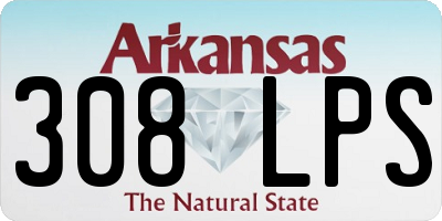 AR license plate 308LPS