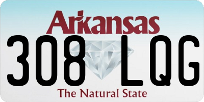 AR license plate 308LQG