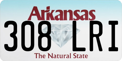 AR license plate 308LRI