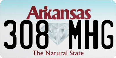 AR license plate 308MHG