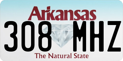 AR license plate 308MHZ