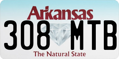 AR license plate 308MTB