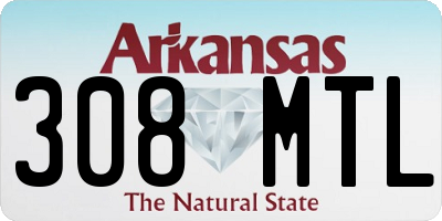 AR license plate 308MTL