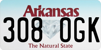 AR license plate 308OGK
