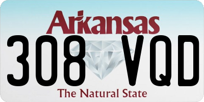 AR license plate 308VQD