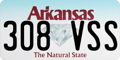 AR license plate 308VSS