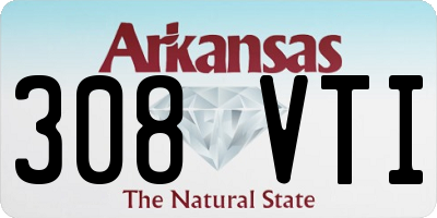 AR license plate 308VTI