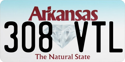 AR license plate 308VTL