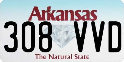 AR license plate 308VVD