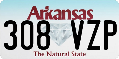 AR license plate 308VZP