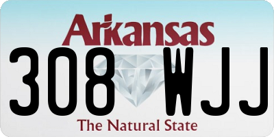 AR license plate 308WJJ