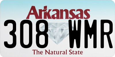 AR license plate 308WMR