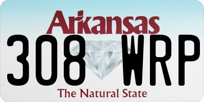 AR license plate 308WRP