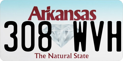 AR license plate 308WVH