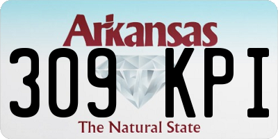 AR license plate 309KPI