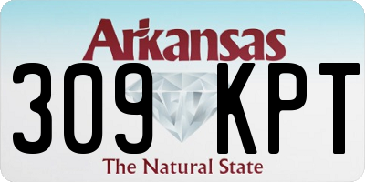 AR license plate 309KPT