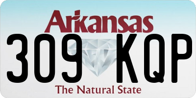 AR license plate 309KQP