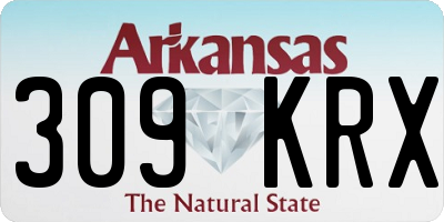 AR license plate 309KRX