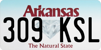 AR license plate 309KSL