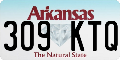 AR license plate 309KTQ