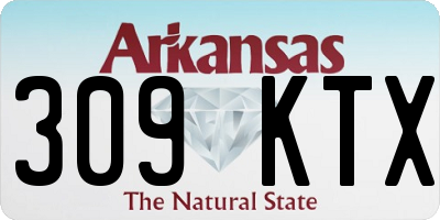 AR license plate 309KTX