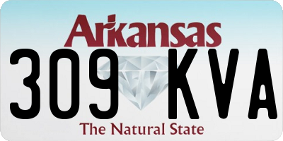 AR license plate 309KVA