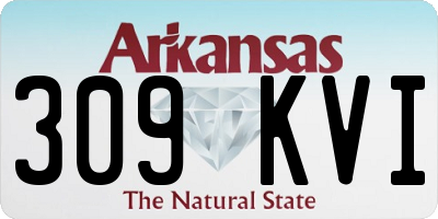 AR license plate 309KVI