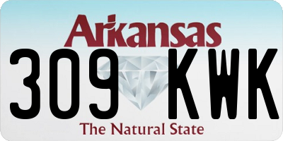 AR license plate 309KWK