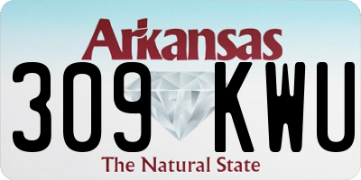 AR license plate 309KWU