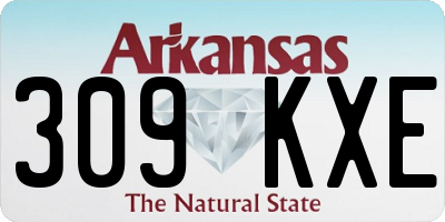 AR license plate 309KXE