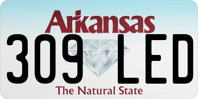 AR license plate 309LED
