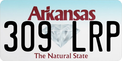 AR license plate 309LRP
